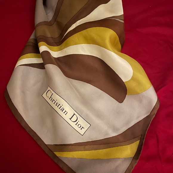 CHRISTIAN DIOR SCARF - Picture 2 of 2